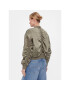 Calvin Klein Jeans Bomber jakna J20J222591 Zelena Regular Fit - Pepit.si