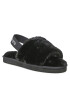 Calvin Klein Jeans Copati Home Slipper Fakefur Elastic YW0YW00751 Črna - Pepit.si