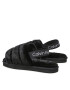 Calvin Klein Jeans Copati Home Slipper Fakefur Elastic YW0YW00751 Črna - Pepit.si