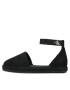 Calvin Klein Jeans Espadrile Ankle Espadrille YW0YW01027 Črna - Pepit.si