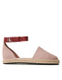 Calvin Klein Jeans Espadrile Ankle Espadrille YW0YW01027 Roza - Pepit.si