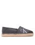 Calvin Klein Jeans Espadrile Espadrille Co Wn YW0YW01080 Črna - Pepit.si