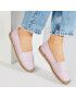 Calvin Klein Jeans Espadrile Espadrille Roped Toe Co YW0YW0151 Roza - Pepit.si