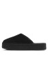 Calvin Klein Jeans Espadrile Flatform Rope Mule Su Con YW0YW00986 Črna - Pepit.si