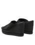 Calvin Klein Jeans Espadrile Wedge Sandal Webbing YW0YW00961 Črna - Pepit.si