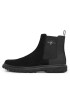 Calvin Klein Jeans Gležnjarji Chelsea Eva Mid Chelsea Boot Suede YM0YM00764 Črna - Pepit.si