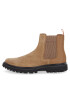 Calvin Klein Jeans Gležnjarji Chelsea Eva Mid Chelsea Boot Suede YM0YM00764 Rjava - Pepit.si