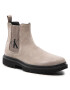 Calvin Klein Jeans Gležnjarji Chelsea Lug Mid Chelsea Boot YM0YM00271 Bež - Pepit.si