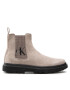 Calvin Klein Jeans Gležnjarji Chelsea Lug Mid Chelsea Boot YM0YM00271 Bež - Pepit.si