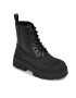 Calvin Klein Jeans Gležnjarji Chunky Combat Lace Up Boot YM0YM00814 Črna - Pepit.si