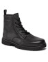 Calvin Klein Jeans Gležnjarji Eva Mid Laceup Boot Lth YM0YM00751 Črna - Pepit.si