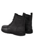 Calvin Klein Jeans Gležnjarji Eva Mid Laceup Boot Lth YM0YM00751 Črna - Pepit.si