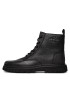 Calvin Klein Jeans Gležnjarji Eva Mid Laceup Boot Lth YM0YM00751 Črna - Pepit.si