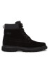 Calvin Klein Jeans Gležnjarji Eva Mid Laceup Boot Suede YM0YM00802 Črna - Pepit.si