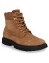 Calvin Klein Jeans Gležnjarji Eva Mid Laceup Boot Suede YM0YM00802 Rjava - Pepit.si