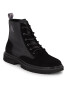 Calvin Klein Jeans Gležnjarji Eva Mid Laceup Lth Boot Hiking YM0YM00842 Črna - Pepit.si