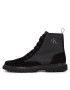 Calvin Klein Jeans Gležnjarji Eva Mid Laceup Lth Boot Hiking YM0YM00842 Črna - Pepit.si