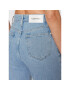 Calvin Klein Jeans hlače K20K203568 Modra Mom Fit - Pepit.si