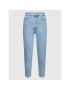 Calvin Klein Jeans hlače K20K203568 Modra Mom Fit - Pepit.si