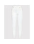 Calvin Klein Jeans hlače Shine K20K203570 Bela Mom Fit - Pepit.si