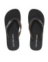 Calvin Klein Jeans Japonke Beach Sandal Flatform Logo YW0YW01092 Črna - Pepit.si