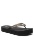 Calvin Klein Jeans Japonke Beach Sandal Flatform YW0YW00716 Črna - Pepit.si