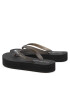 Calvin Klein Jeans Japonke Beach Sandal Flatform YW0YW00716 Črna - Pepit.si