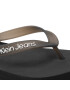 Calvin Klein Jeans Japonke Beach Sandal Flatform YW0YW00716 Črna - Pepit.si