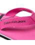 Calvin Klein Jeans Japonke Logo Print Flip Flop V3A8-80217-0058 S Roza - Pepit.si