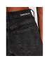 Calvin Klein Jeans Jeans kratke hlače J20J216082 Črna Mom Fit - Pepit.si