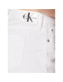 Calvin Klein Jeans Jeans kratke hlače J20J218497 Bela Regular Fit - Pepit.si