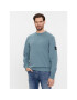 Calvin Klein Jeans Jopa Badge Crew Neck J30J323426 Mornarsko modra Regular Fit - Pepit.si