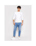 Calvin Klein Jeans Jopa Embroidered Logo J30J314536 Bela Regular Fit - Pepit.si