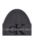 Calvin Klein Jeans Kapa Monogram Cotton Tape Beanie K50K507181 Črna - Pepit.si