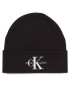 Calvin Klein Jeans Kapa Monologo Embro Beanie K50K511160 Črna - Pepit.si