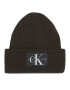 Calvin Klein Jeans Kapa Monologo Patch Beanie K50K506242 Rjava - Pepit.si