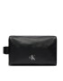 Calvin Klein Jeans Kozmetični kovček Monogram Soft Washbag K50K511443 Črna - Pepit.si