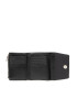 Calvin Klein Jeans Majhna ženska denarnica Minimal Monogram Med Trifold K60K609349 Črna - Pepit.si