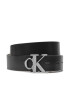 Calvin Klein Jeans Moški pas Ro Mono P Rev/Adj Lthr Belt35Mm K50K511415 Črna - Pepit.si