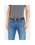 Calvin Klein Jeans Moški pas Round Mono Pl Lthr Tx Belt K50K511155 Črna - Pepit.si