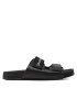 Calvin Klein Jeans Natikači Comfort Sandal 1 YW0YW00597 Črna - Pepit.si