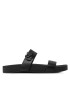 Calvin Klein Jeans Natikači Comfort Sandal 2 YW0YW00598 Črna - Pepit.si