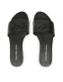 Calvin Klein Jeans Natikači Flat Sandal Slide Hw YW0YW00952 Črna - Pepit.si