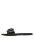 Calvin Klein Jeans Natikači Flat Sandal Slide Hw YW0YW00952 Črna - Pepit.si