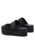 Calvin Klein Jeans Natikači Flatporm Sandal Webb YW0YW01074 Črna - Pepit.si