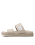 Calvin Klein Jeans Natikači Sandal Doublebar Badge YM0YM00642 Bež - Pepit.si