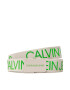 Calvin Klein Jeans Otroški pas Canvas Logo Belt IU0IU00125 Bež - Pepit.si