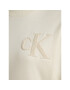 Calvin Klein Jeans Vsakodnevna obleka Chenille J20J221637 Écru Regular Fit - Pepit.si