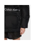 Calvin Klein Jeans Puhovka J20J219845 Črna Oversize - Pepit.si