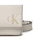 Calvin Klein Jeans Ročna torba Sculpted Boxy Top Handle20 Mono K60K610067 Bež - Pepit.si